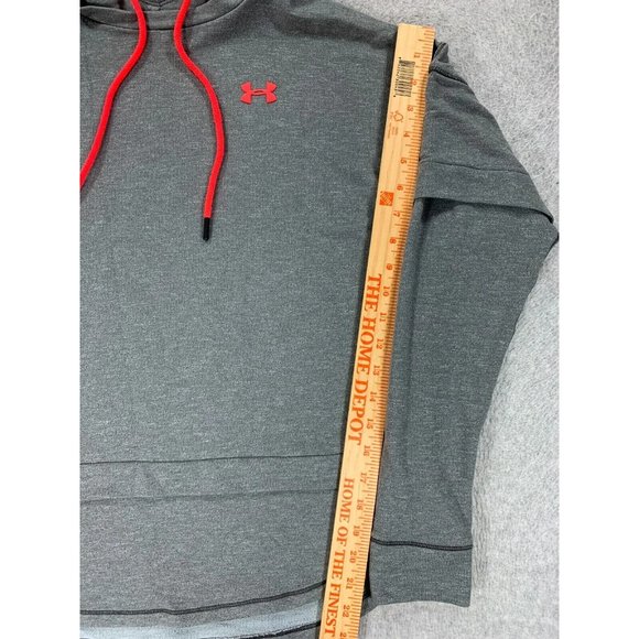 Under Armour‎ Lightweight Athletic Hoodie Sweatshirt (Women's Medium) Gray - Picture 4 of 10